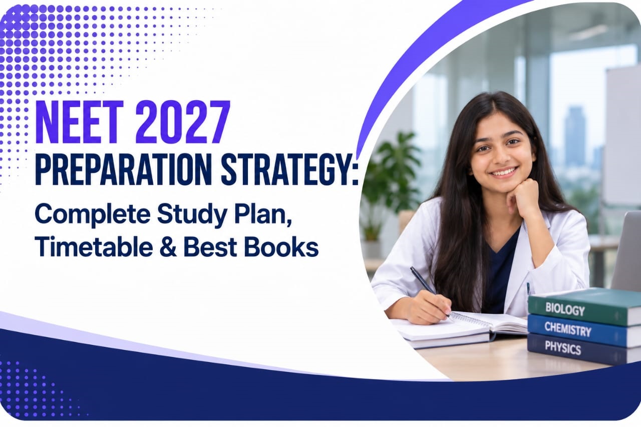 NEET 2027 Preparation Strategy: Study Plan, Timetable & Books