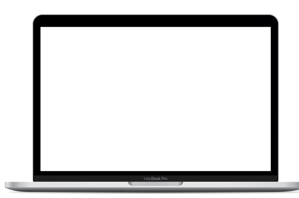 Macbookのモック画像