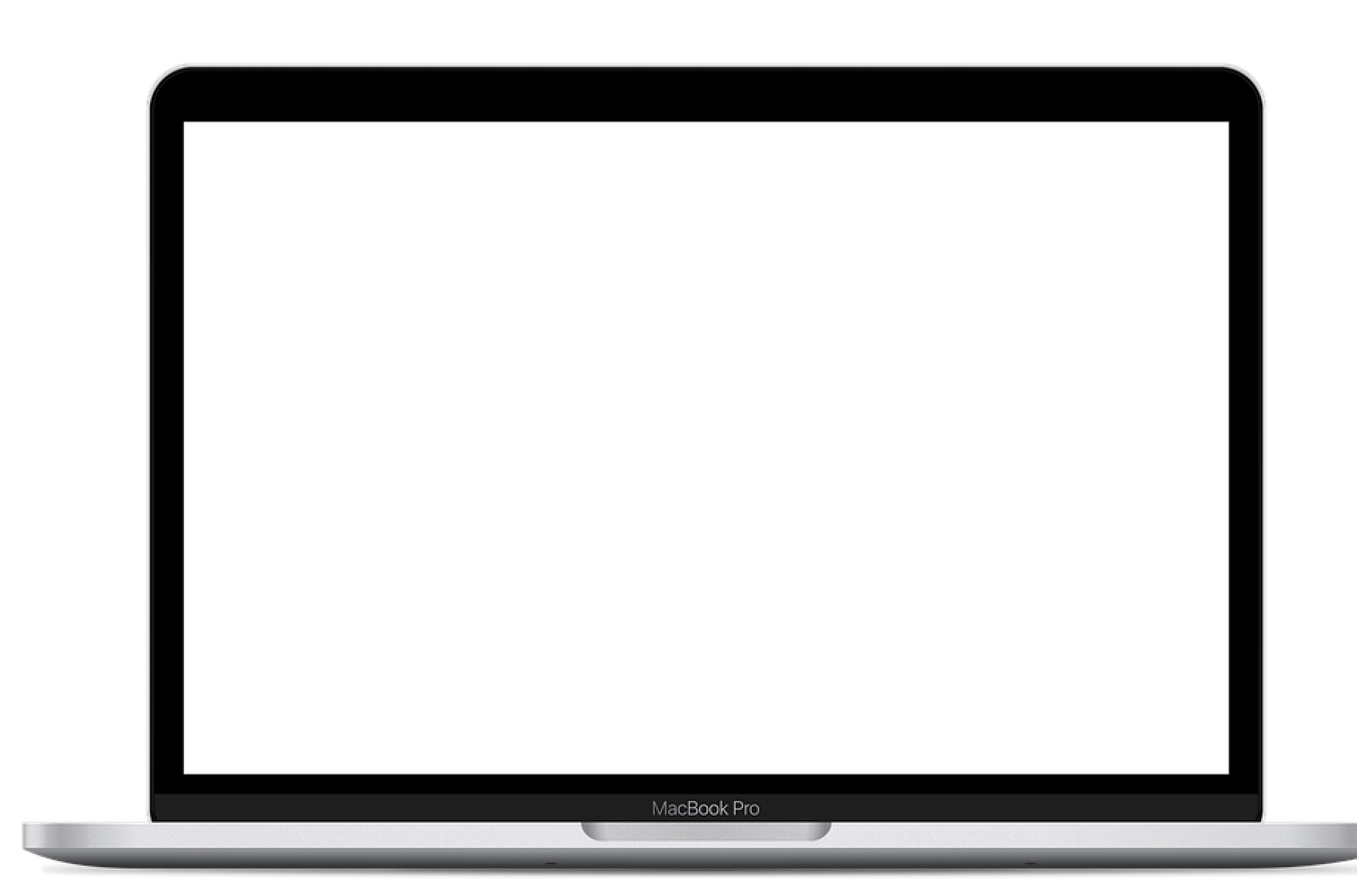 Macbookのモック画像