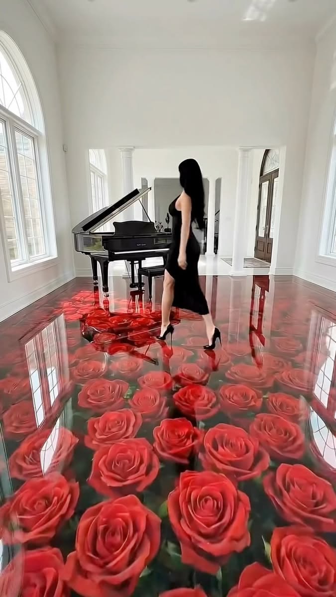 Luxury Rose Reflection Flooring