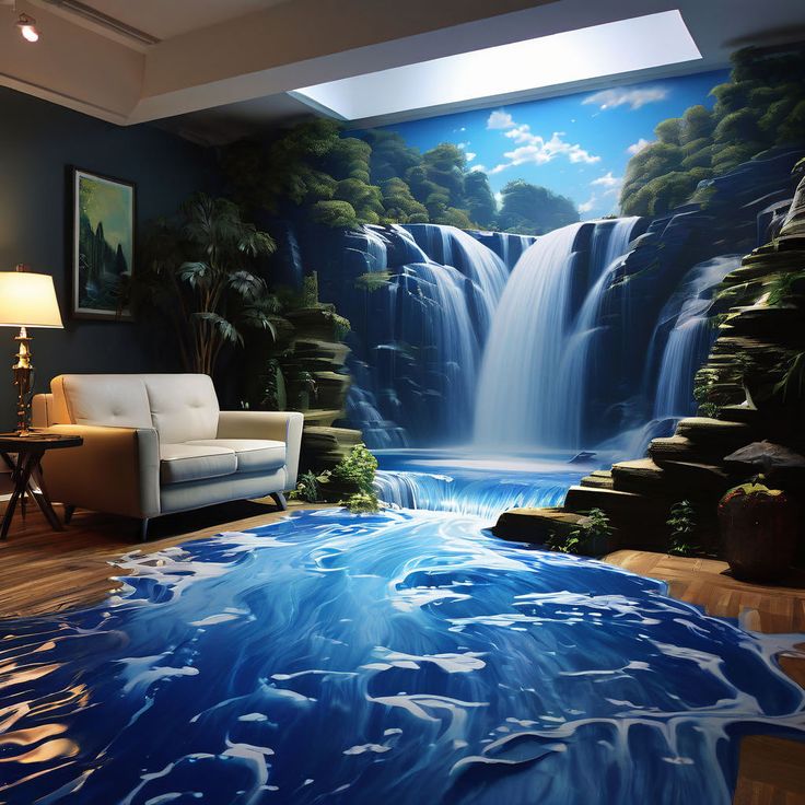 Luxury Cascade 3D Flooring
