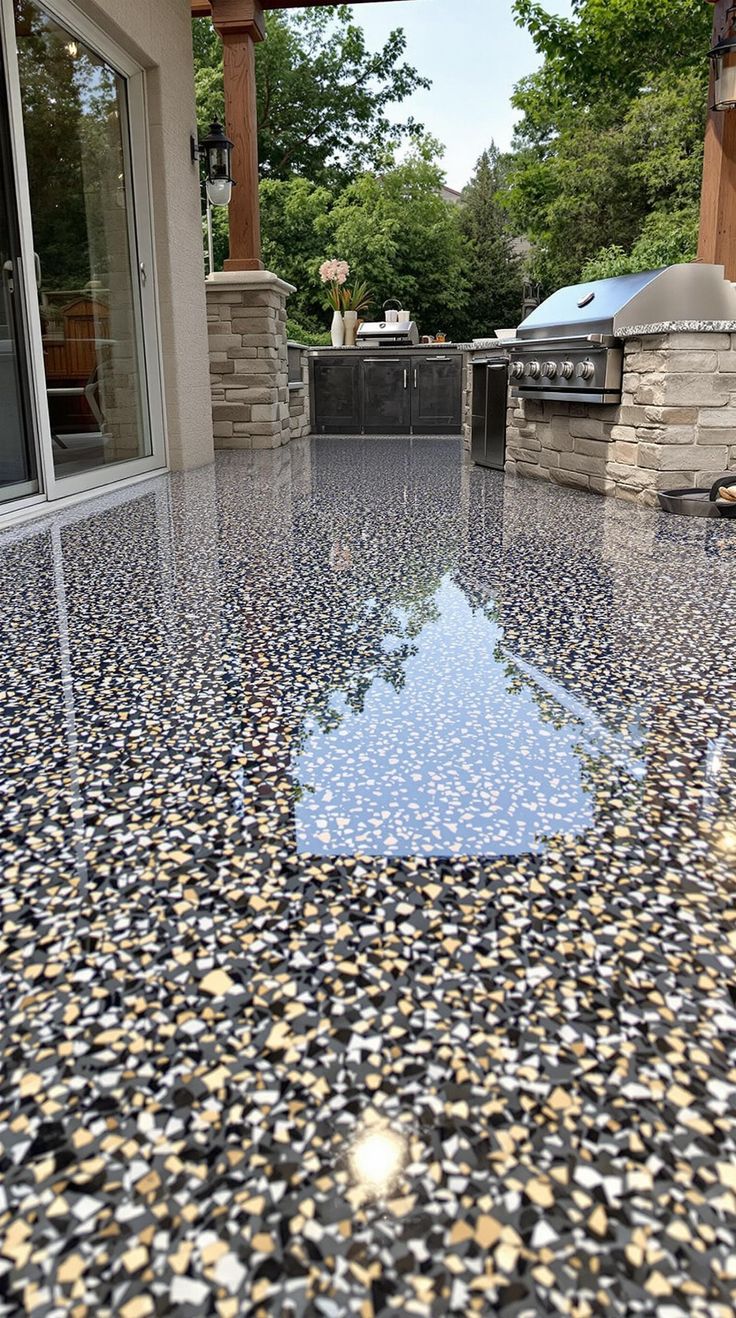 Crystal Stone Resin Flooring
