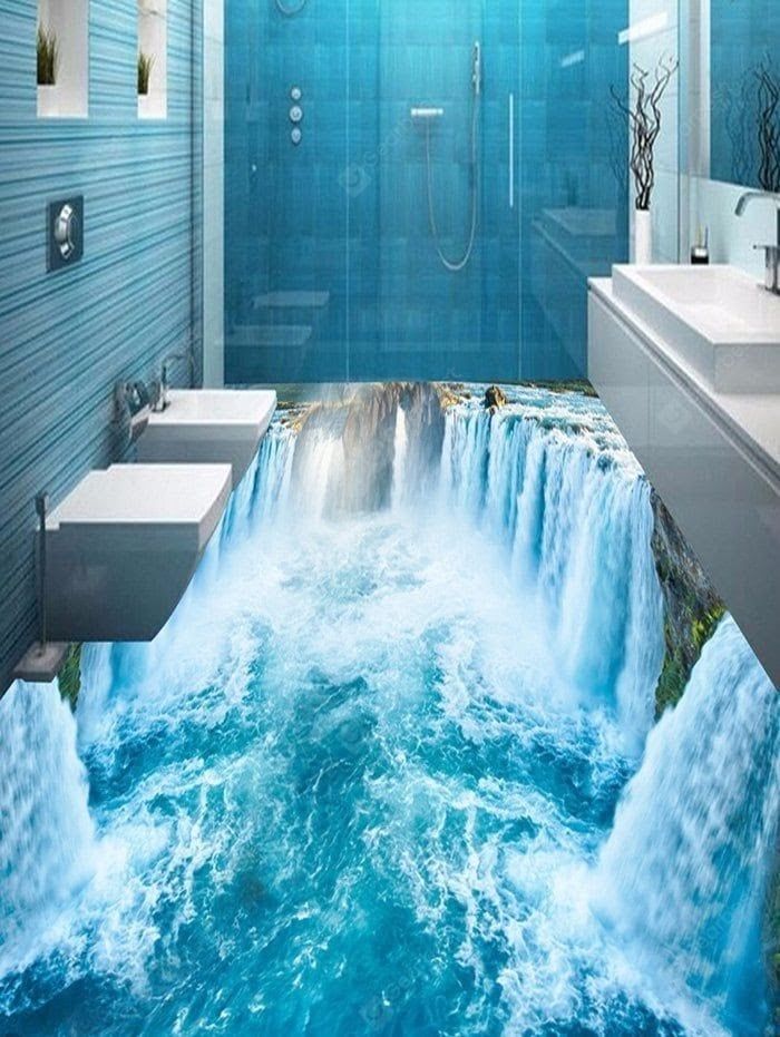 Waterfall Epoxy Floor Design