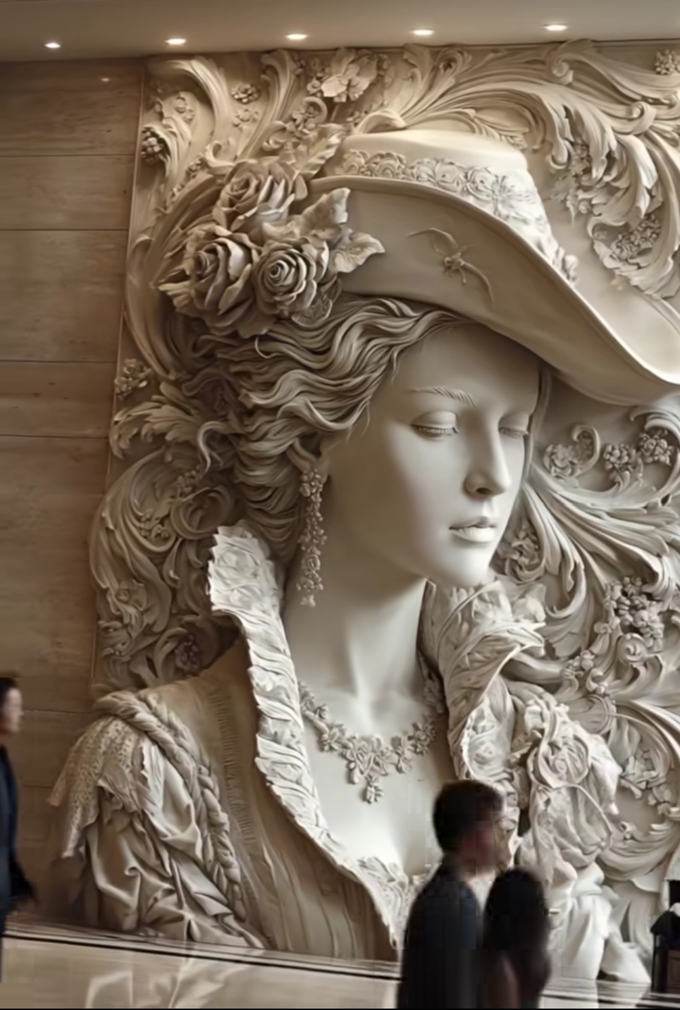Majestic Lady Luxury Wall Decor