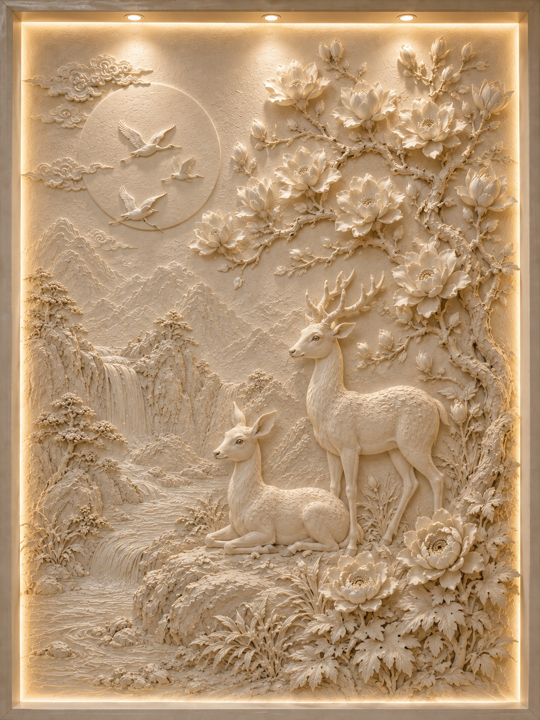 Mystic Deer Paradise Artwork
