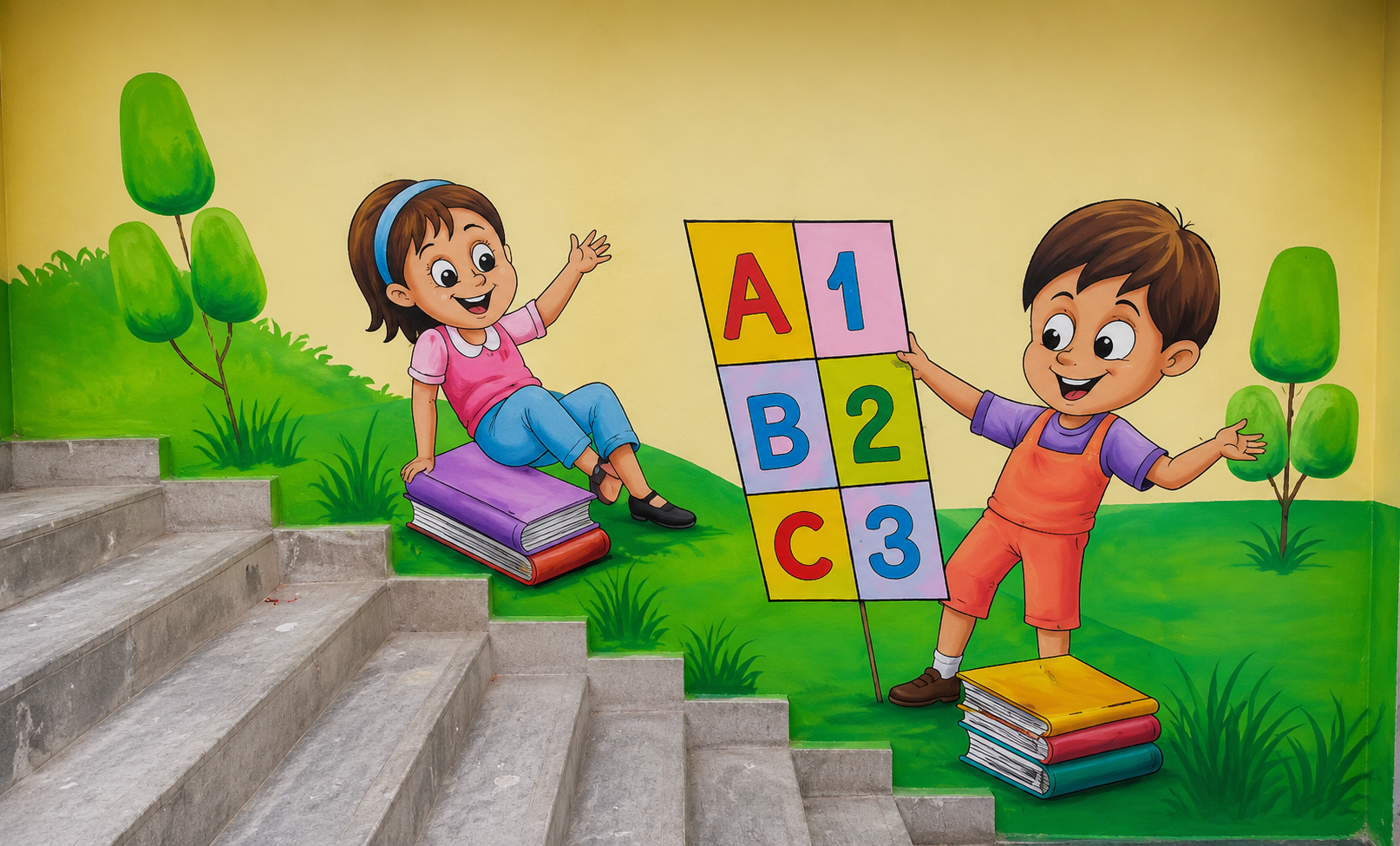 Stairway to ABC & 123