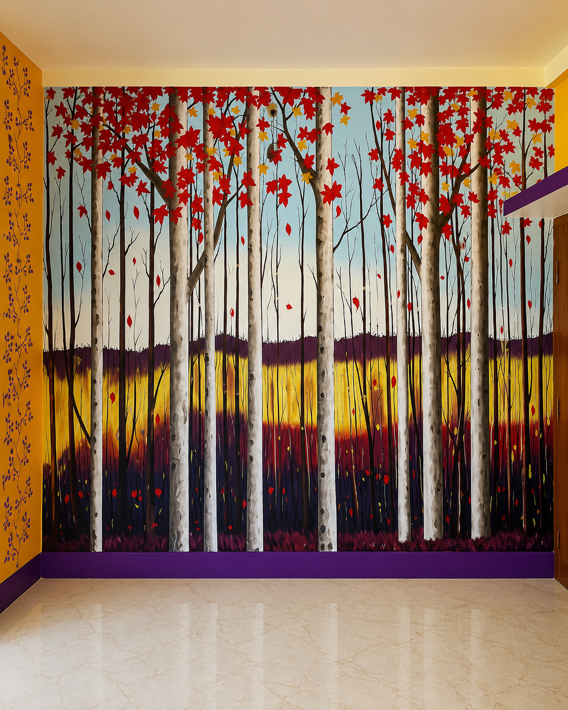 Majestic Woodland Canopy Art
