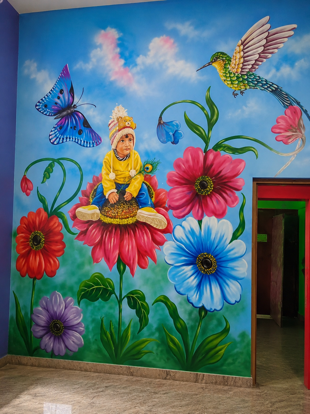 Fairytale Bloom & Butterfly Art