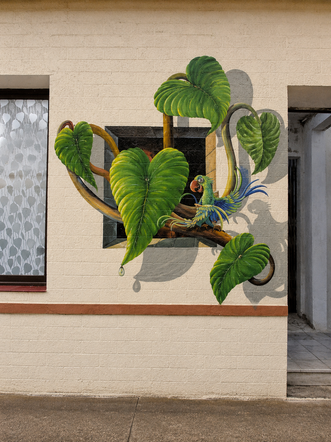 Illusion Botanical Interactive Mural