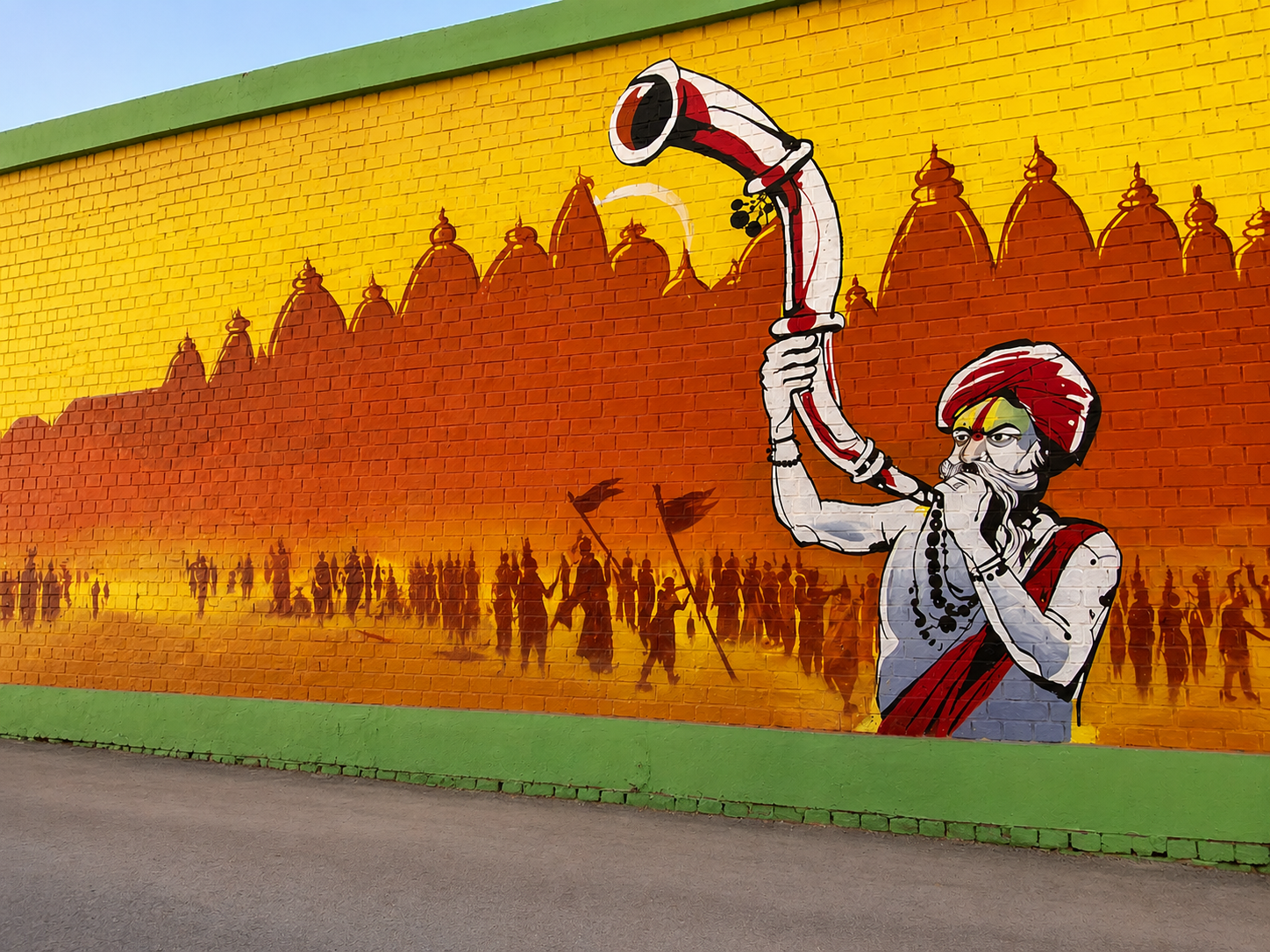 pillar art work.