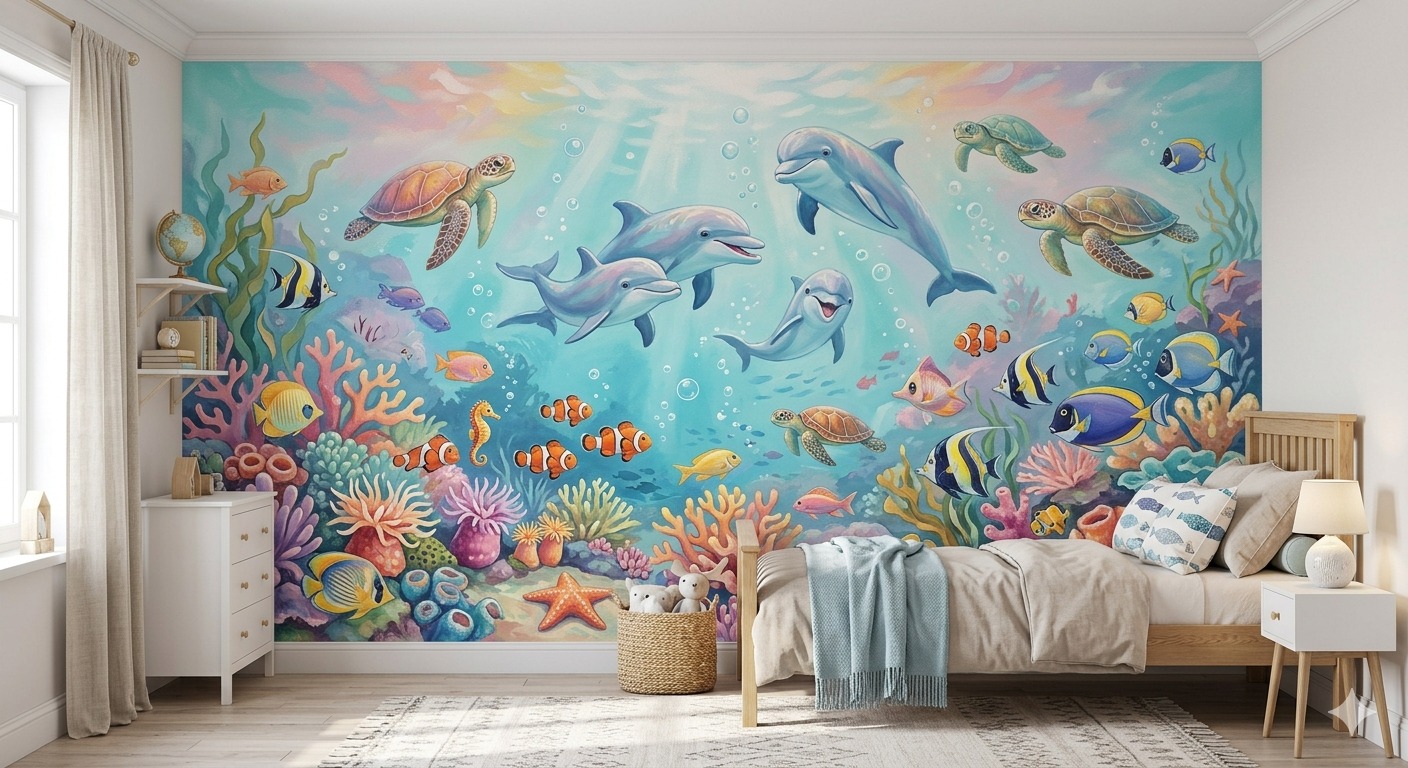 cartoon wall craft