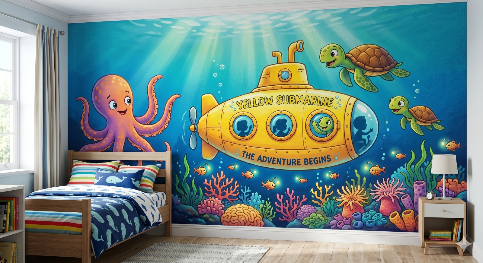 cartoon wall craft