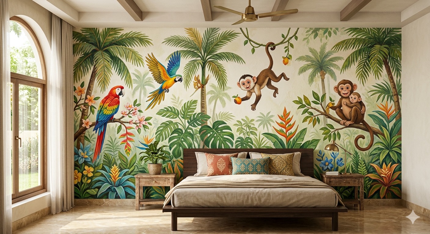 cartoon wall craft