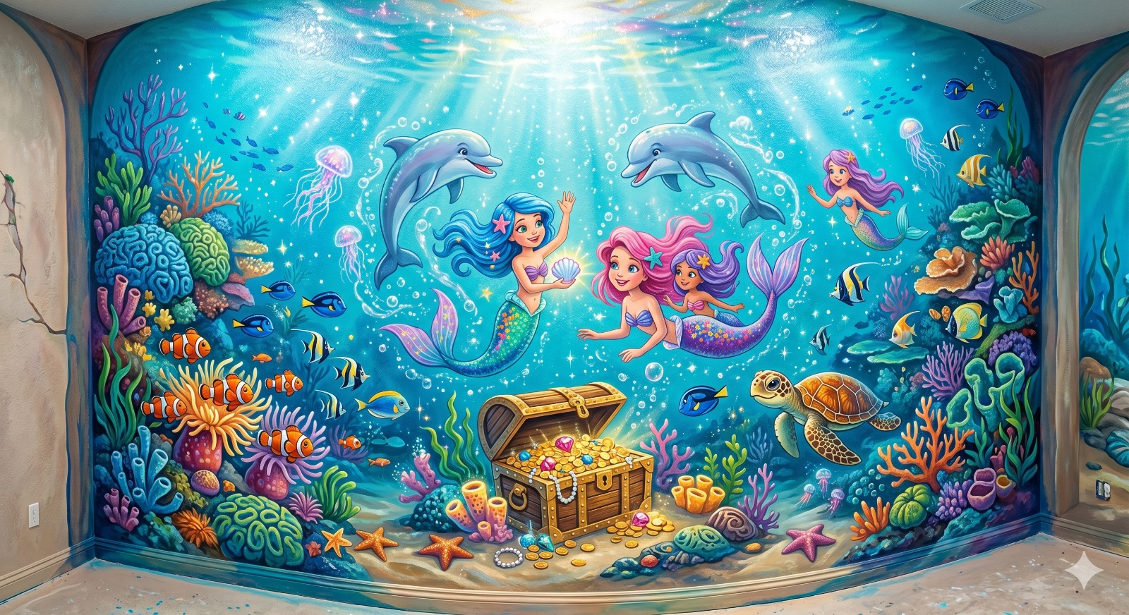 cartoon wall craft