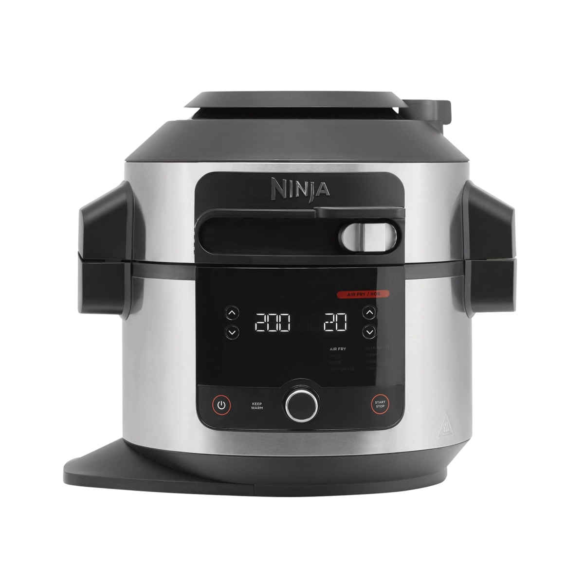Ninja Foodi 11-in-1 SmartLid Multi-Cooker 6L in Black/Silver