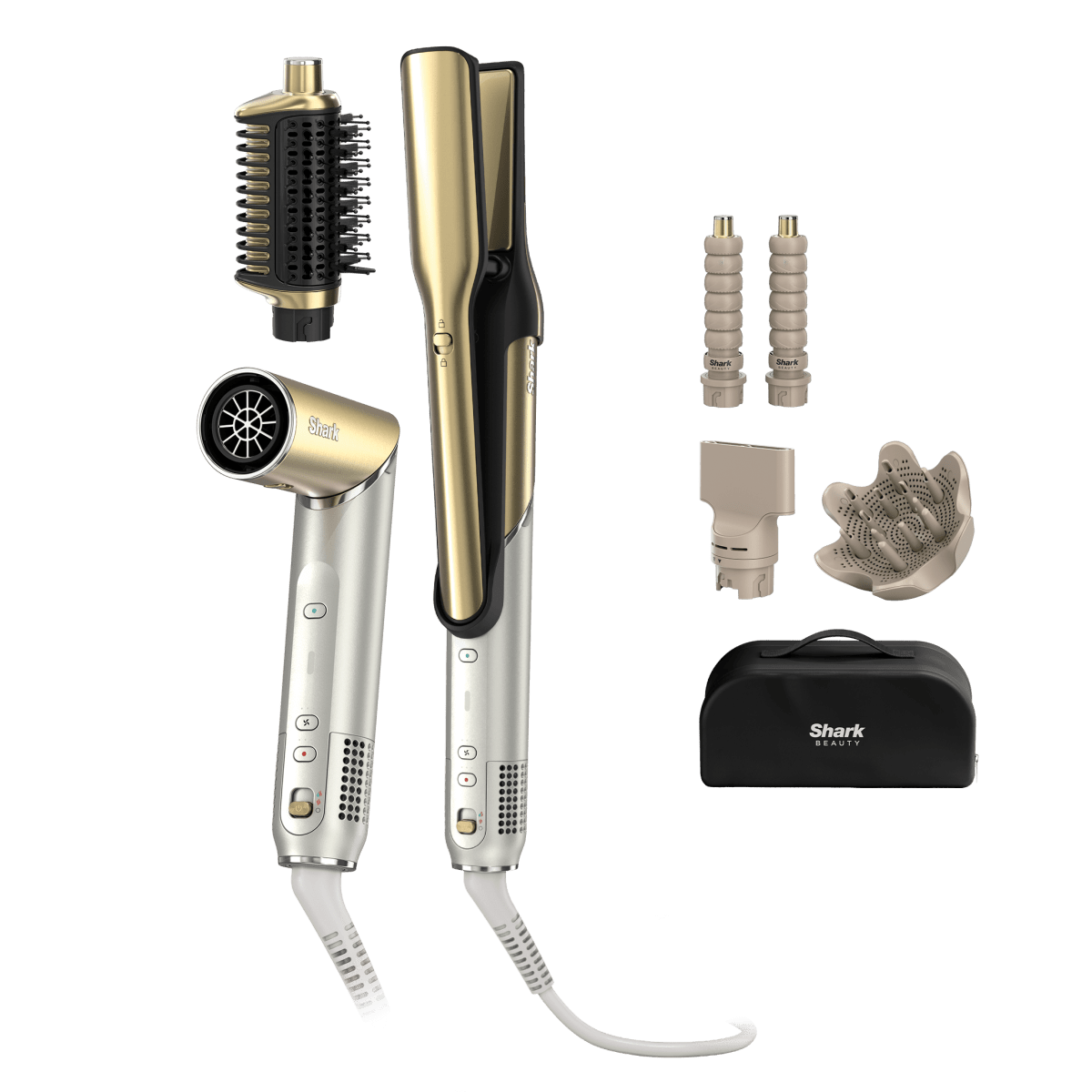 Shark Glam Ceramic & Air Styling and Drying System with Diffuser HD6052SUK