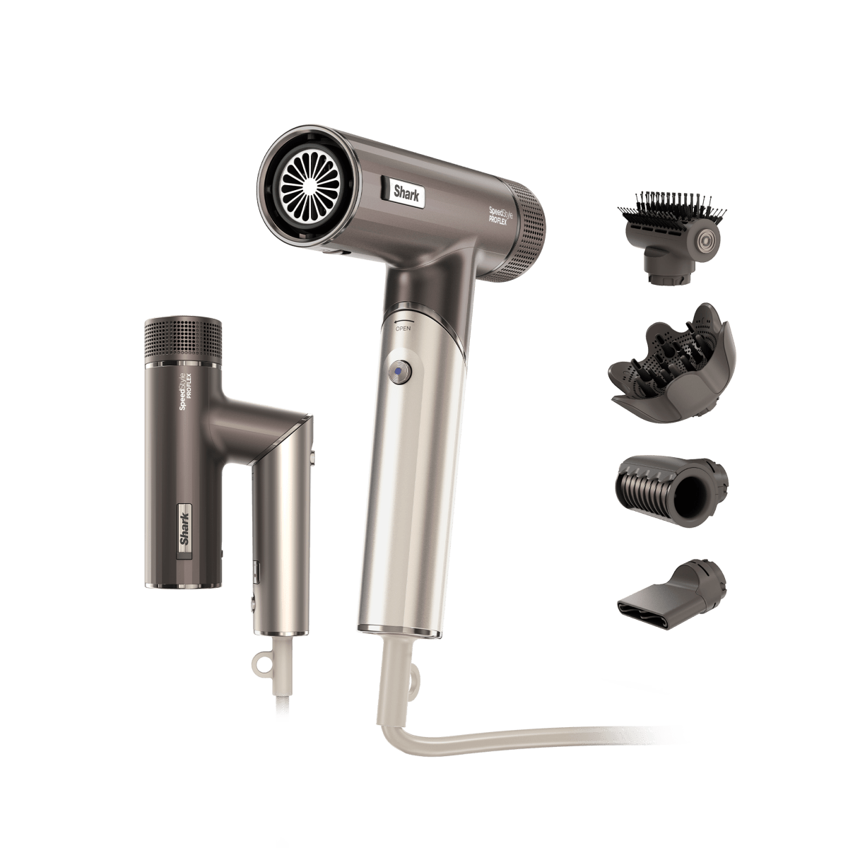 Shark SpeedStyle Pro FLEX 4-in-1 High-Velocity Hair Dryer System HD542UK