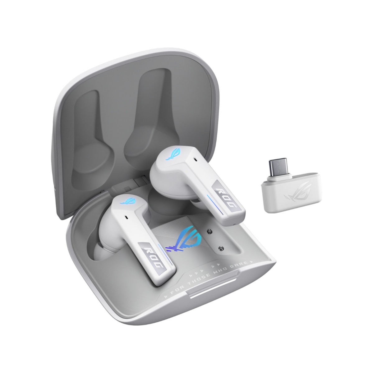 ASUS ROG Cetra True Wireless SpeedNova In-Ear Gaming Headphones - Moonlight White