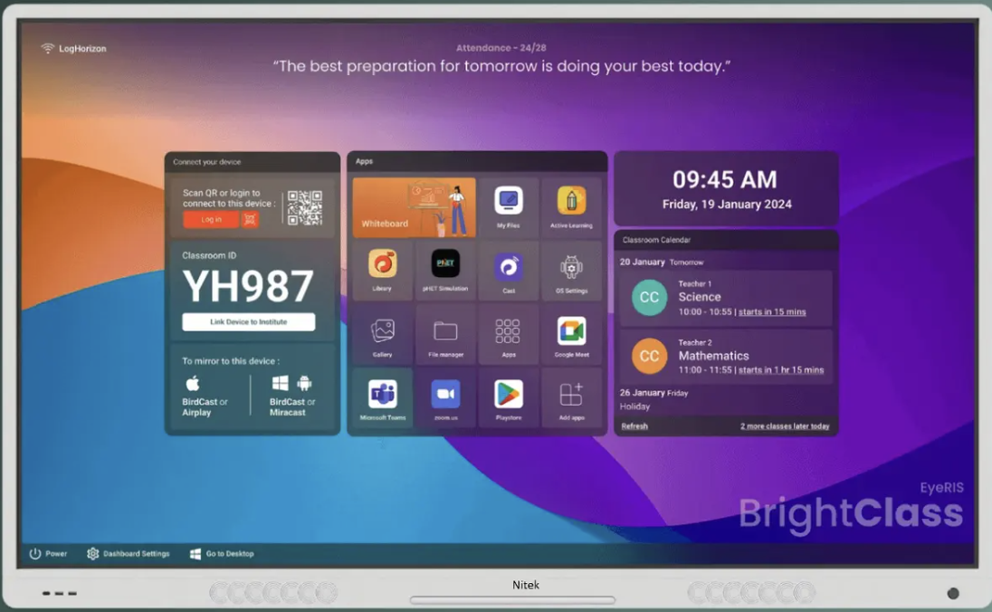 Nitek Interactive Flat Panel