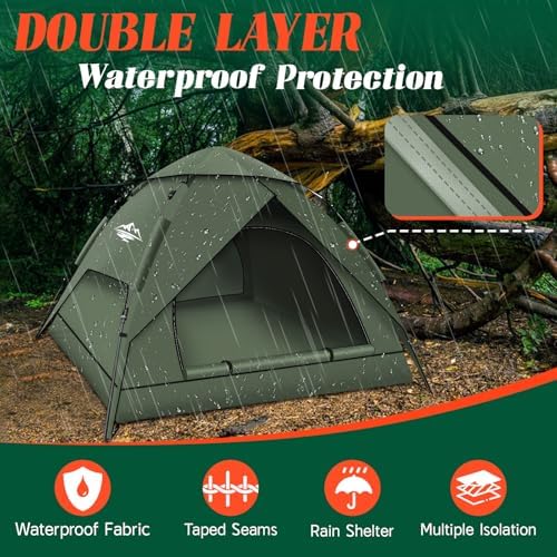 Vue 3 de Tente De Camping