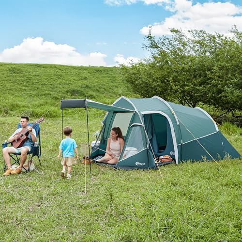 Vue 2 de Portal Tente Camping Personnes