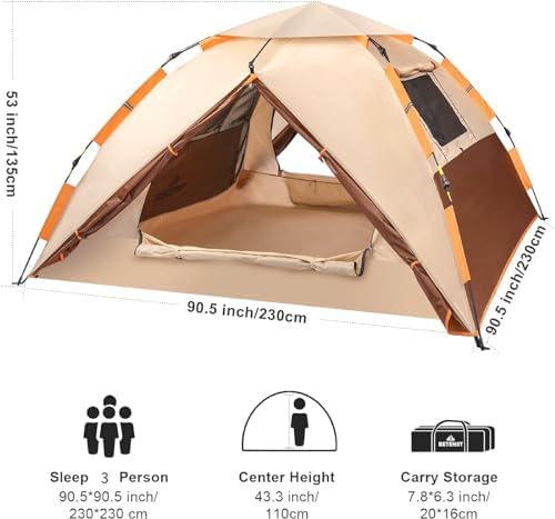 Vue 4 de Betenst Tente De Camping