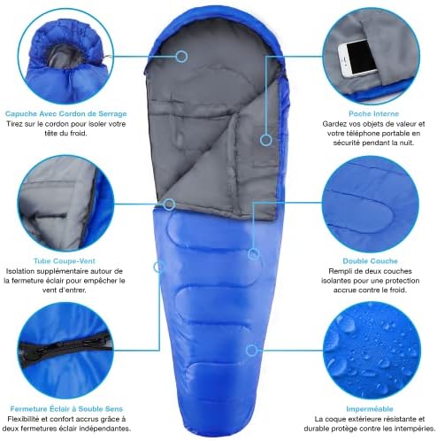 Vue 3 de Active Era Sac de Couchage