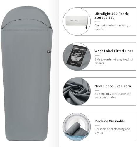 Vue 3 de Naturehike Sac De Couchage