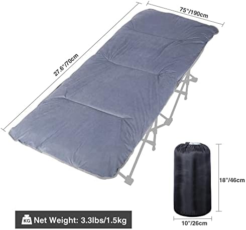 Vue 2 de Redcamp Xl Matelas De