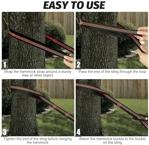 Vue 4 de Veftsvy Sangle Pour Hamac