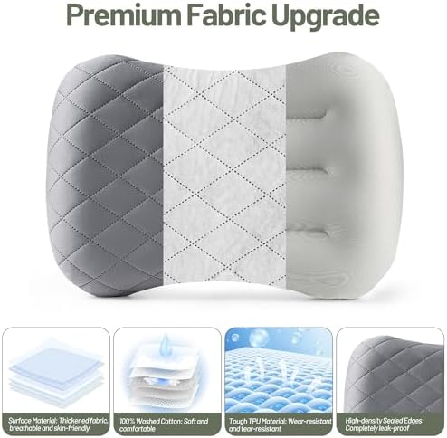 Vue 3 de Oreiller Gonflable Oreiller De