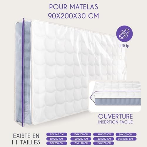 Vue 2 de Housse Matelas Demenagement Et