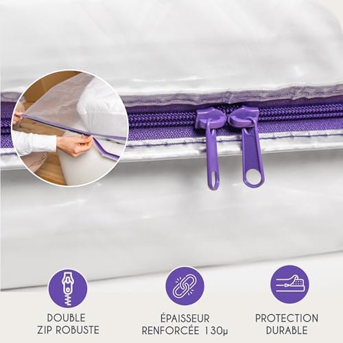 Vue 4 de Housse Matelas Demenagement Et