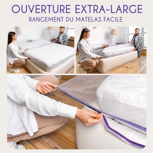Vue 5 de Housse Matelas Demenagement Et