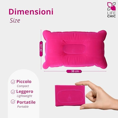 Vue 2 de Lifechic Coussin De Voyage