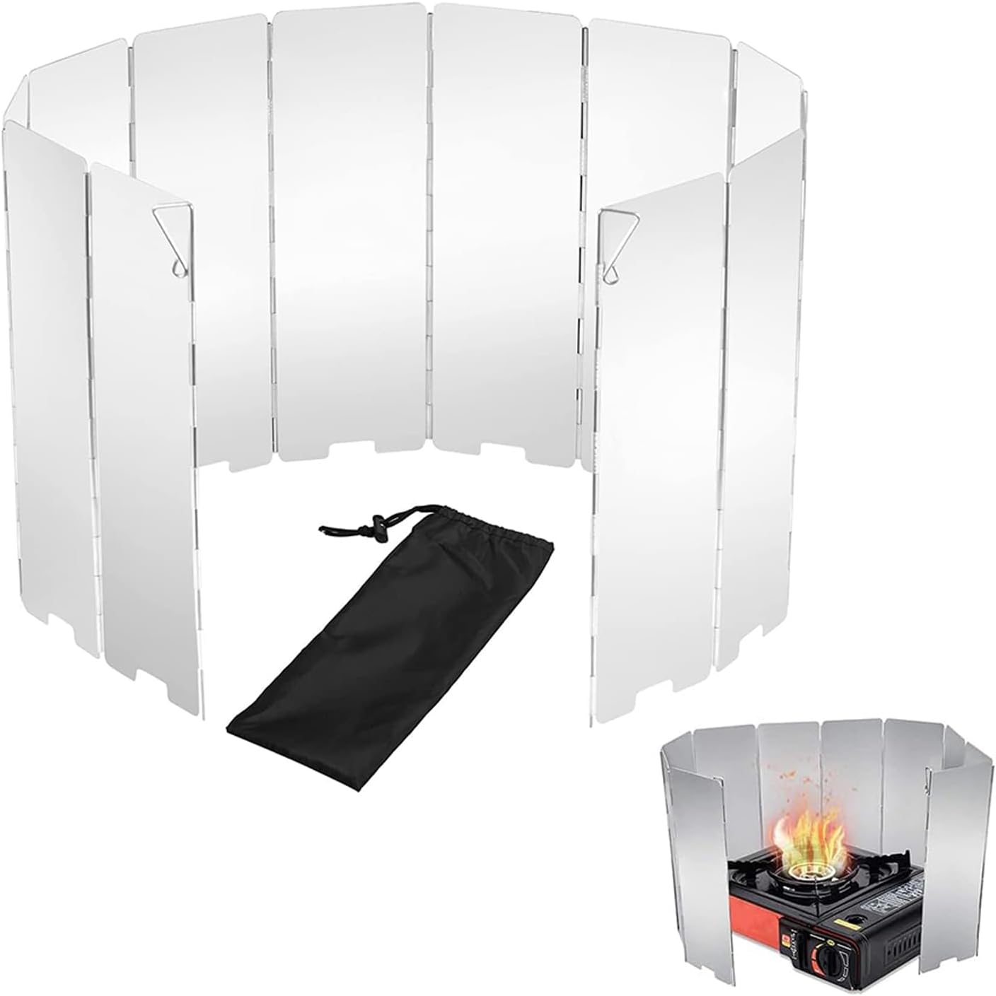 Parevent Pliable Aluminiumplaques Parebrise