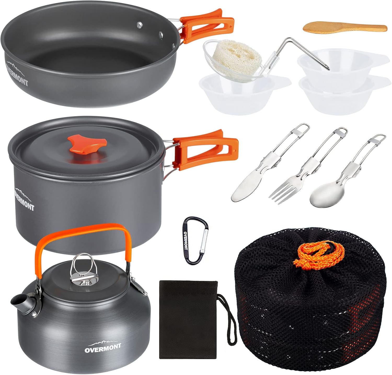 Overmont Kit De Casseroles