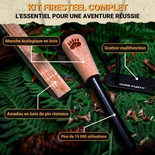 Vue 2 de Kit Firesteel Pierre