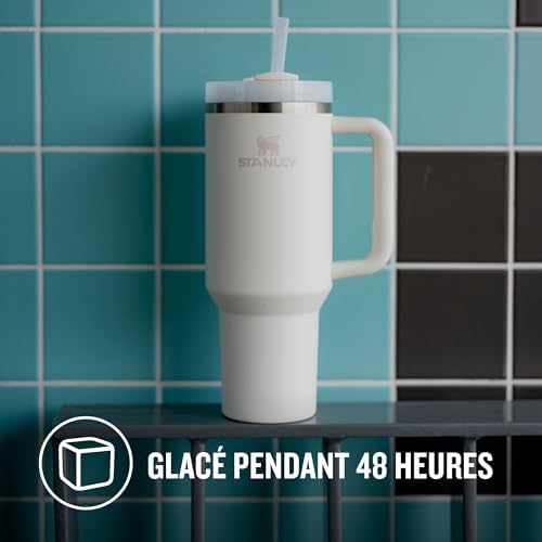 Vue 6 de Mug Isotherme avec Paille