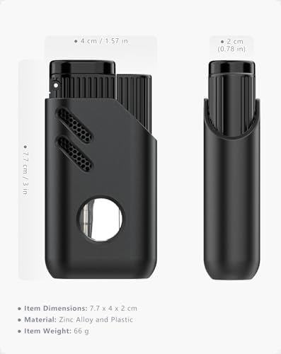 Vue 2 de Jopoo Briquet Tempete Gaz