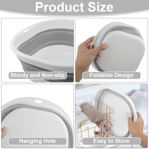 Vue 3 de Flintronic Bassine Pliable