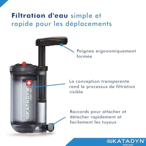 Vue 4 de Katadyn Hiker Pro Transparent