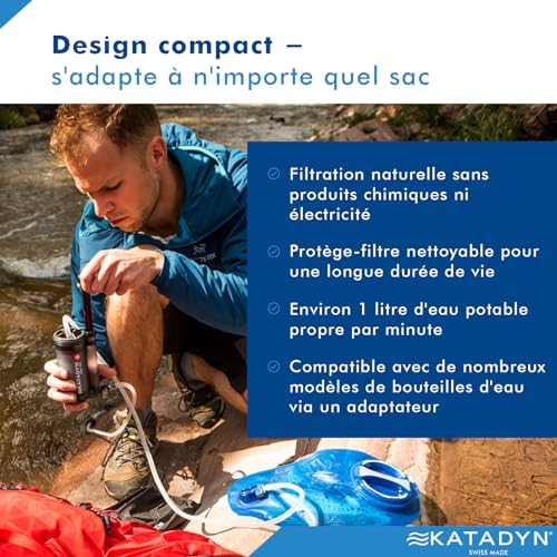 Vue 6 de Katadyn Hiker Pro Transparent