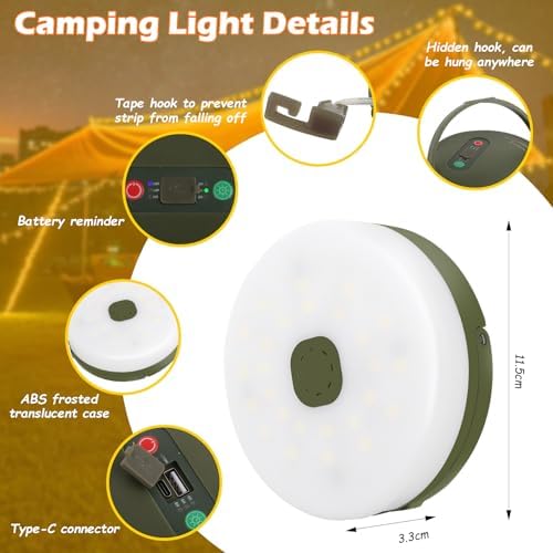 Vue 4 de Kewuzy Guirlande Camping