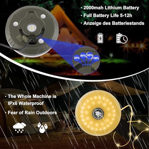 Vue 4 de Guirlande Lumineuse De Camping