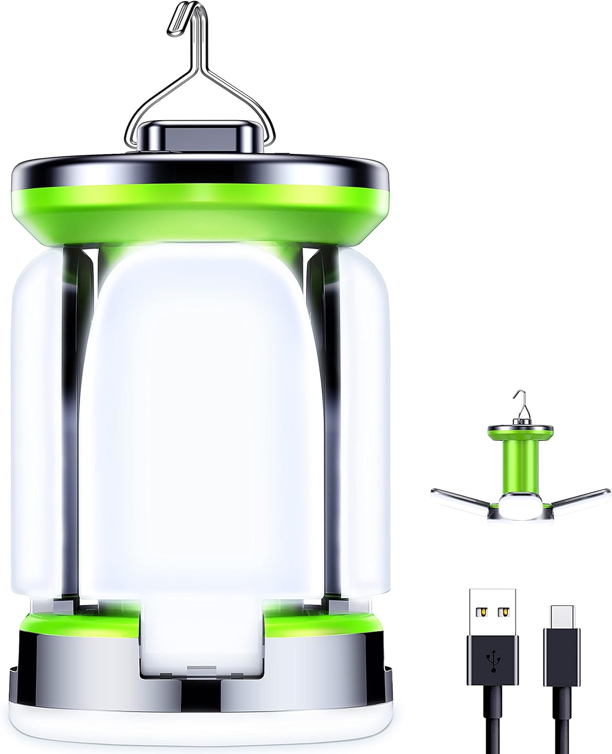 Blukar Lanterne Camping Rechargeable