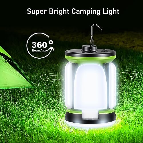 Vue 2 de Blukar Lanterne Camping Rechargeable