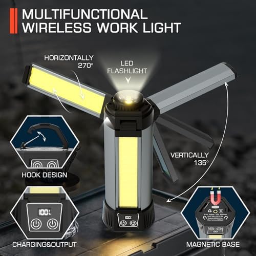Vue 2 de Lampe Camping Avec Malle