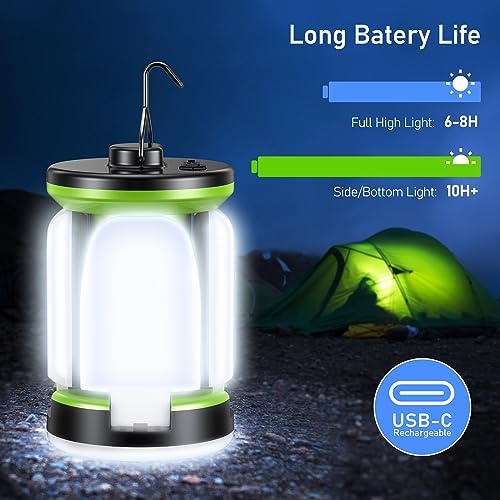 Vue 5 de Blukar Lanterne Camping Rechargeable