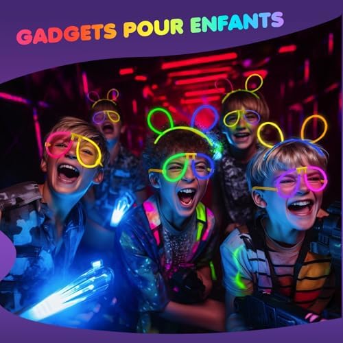 Vue 5 de Ziitty Bracelet Fluorescent Lumineux